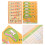 20Pcs Children Reading Log Cards Assorted Color Practical and Portable 8