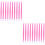 200St Art Pushers Roze Plastic Manicure Comfortabel 6