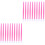 200St Art Pushers Roze Plastic Manicure Comfortabel 3