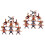 2Sets Creatieve Balansblokken Gekleurd Kinderspeelgoed Bouwspel 4