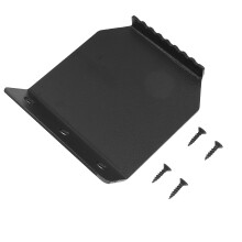 2Sets Zwarte Handsfree Voet Deuropener Duurzaam Rvs Handcontact