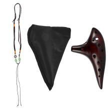 5Sets Mini Ocarina Ceramiek 12 Beginners Geschenk