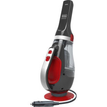 Erityinen autoon tarkoitettu käsipölynimuri - BLACK &amp; DECKER ADV1200-XJ - 12,5 AW - 12V - Sytyttimen pistoke - Punainen / Harmaa
