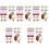 40Paren Schattige Kinder Haarclips Metaal Leer Accessoires 3