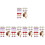 40Paren Schattige Kinder Haarclips Metaal Leer Accessoires 5