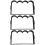 3St Compacte Zwarte Plastic Handwerkmallen Voor Cement En Modder 7