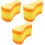 3St Pull Kickboards Voor Zwemmen Van Licht Eva Met Multi Kleur Design 5