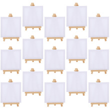 45Sets Ezels En Canvas Houders Van Hout En Doek Voor Kunstenaars