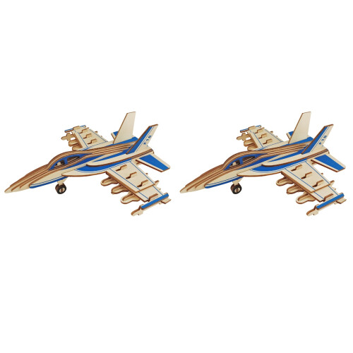 2St Educatieve 3D Speelgoed DIY Model in Khaki 1