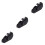 3St Compacte Golf Multi Tool Met Divot En Balmarker Zwart 5