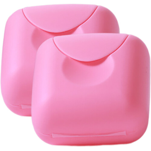 4St Plastic Roze Menstruatiecup Bewaarbox Handige Draagbare Houder