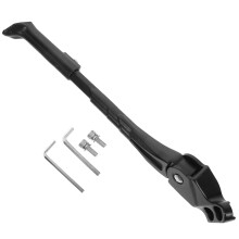 5St Zwarte Mountainbike Kickstand Aluminium Verstelbaar En Duurzaam