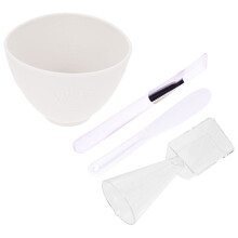 5Sets Silicone Masker Mengkommen Voor Thuis DIY En Schoonheid
