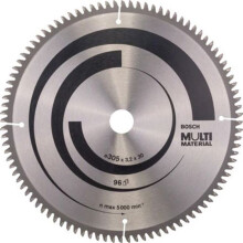 Kreissägeblatt Durchmesser 305 x 30 x 3,2 mm Multimaterialien - 96 Zähne - BOSCH - 2608640453