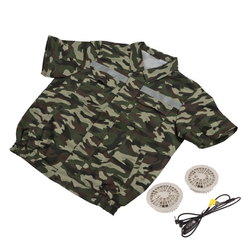 Ventilatorjacke mit 2 Lüftern, 3 Stufen, L