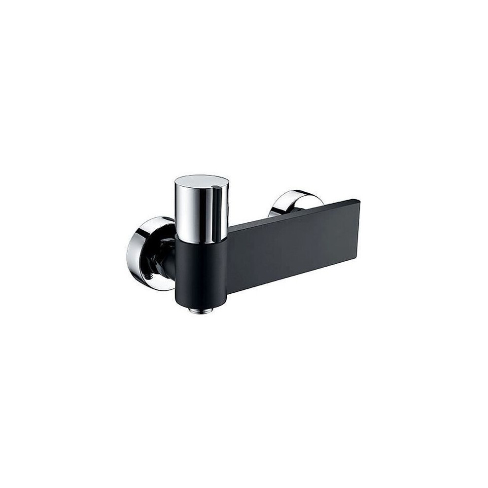 Shower Mixer - Edouard Rousseau - Black Steel - Black / Chrome 3047404057800