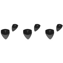 3X TOM 2 Im 1 Einzigartige Gitarren Picks Eignen Sich zum Harmonischen Ziehen und Gleiten mit Einer Dicke Von 0,38 mm und 0,8 mm