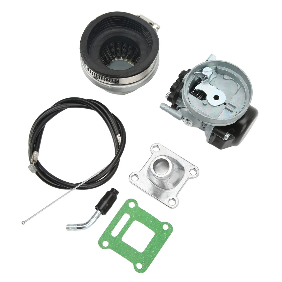 High Performance 49Cc-80Cc 2 Stroke Bike Carburetor Kit With Filter & Throttle Cable 4281372513251