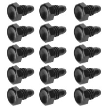 Replaceable Covers For Cue Tips, High Quality Rubber Cue Bottom Protectors Wear Resistant Flexible Sturdy Shockproof, Snooker Supply Dust Proof Pool
