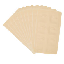 Peaux artificielles en silicone pour sourcils 3D, idéales pour le microblading, le maquillage permanent et les tatouages. Peau double face, inodore,