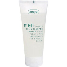 Douchegel en shampoo voor mannen - ZIAJA - Vetiver - 200 ml