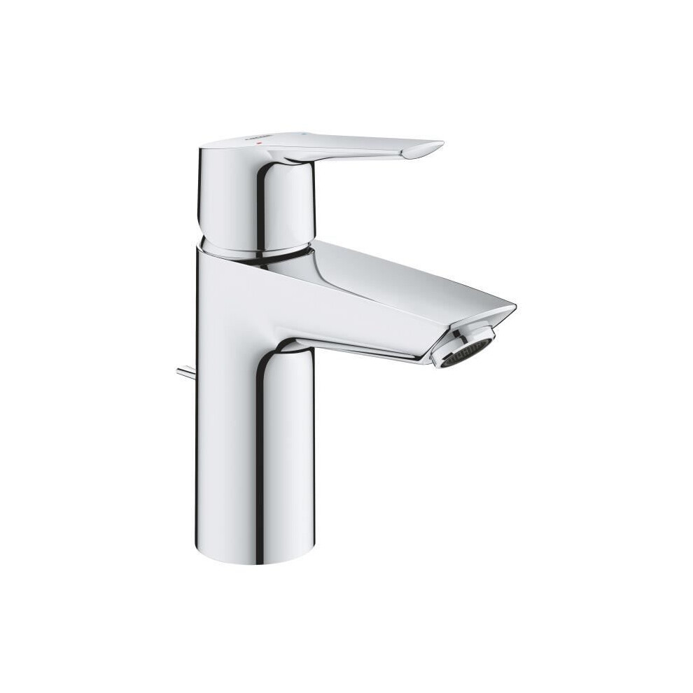 Grohe Quickfix Start | Bathroom Basin Mixer Tap With Pop-Up Waste | Easy To Install And Includes Installation Tool | Small Size H. 165 Mm |