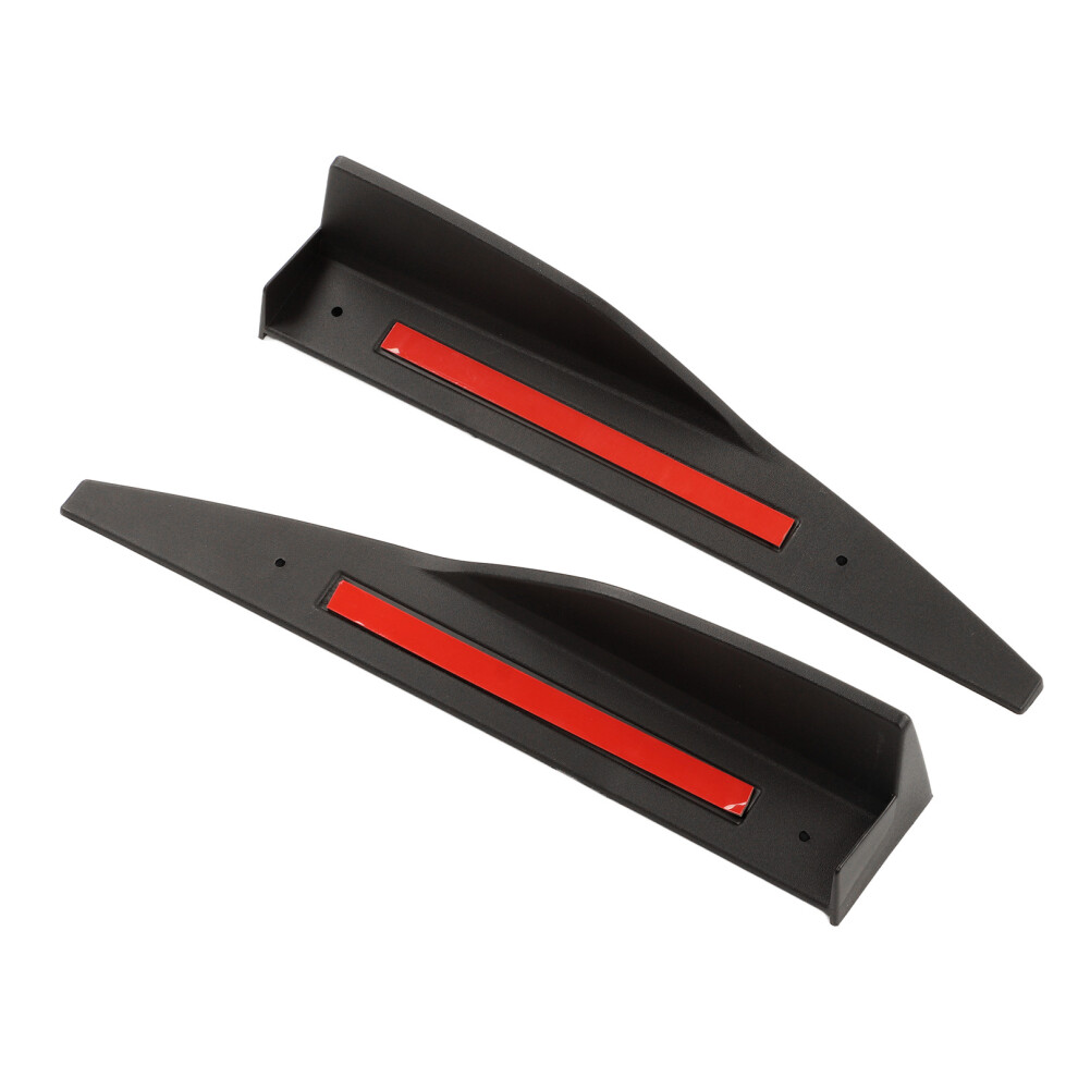 2Pcs Side Skirt Spoiler For Ford Mustang 2015-2019 Roush Abs Body Kit 7631371543327