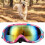 Soft Frame Dog Goggles - UV Protection with Air Vent Design 1