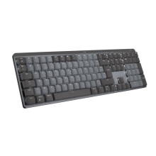 Logitech MX Mechanical keyboard RF Wireless + Bluetooth AZERTY French Graphite, Grey