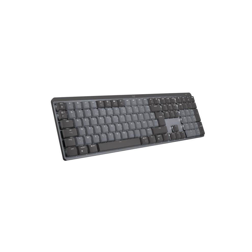 Logitech Mx Mechanical Keyboard Rf Wireless + Bluetooth Azerty French Graphite, Grey