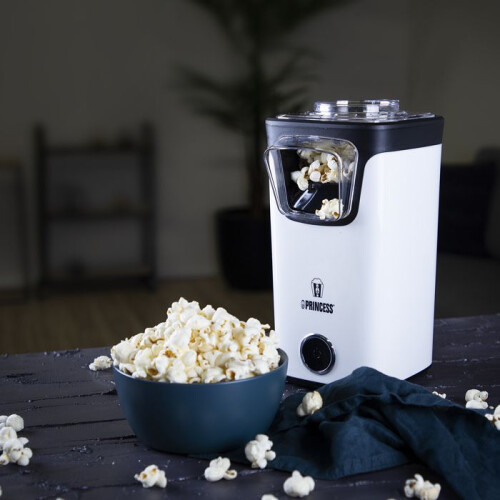 Princess Princess Machine à pop-corn 1100 W Blanc