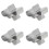 Solar Panel Cable Holders 50 Pack - Wire Clamps for PV Cable Management 1