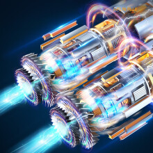 Tragbarer elektrischer Luftkompressor 150 PSI, 4000 mAh, kompaktes Design & automatischer Abschaltmechanismus