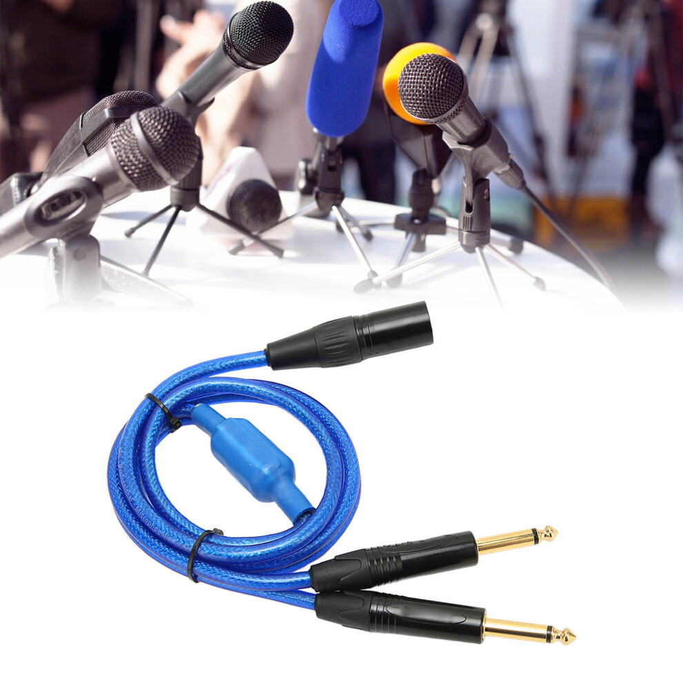 Xlr To Dual 6.35Mm Cable 3M For Mixers & Amplifiers 7611372998791