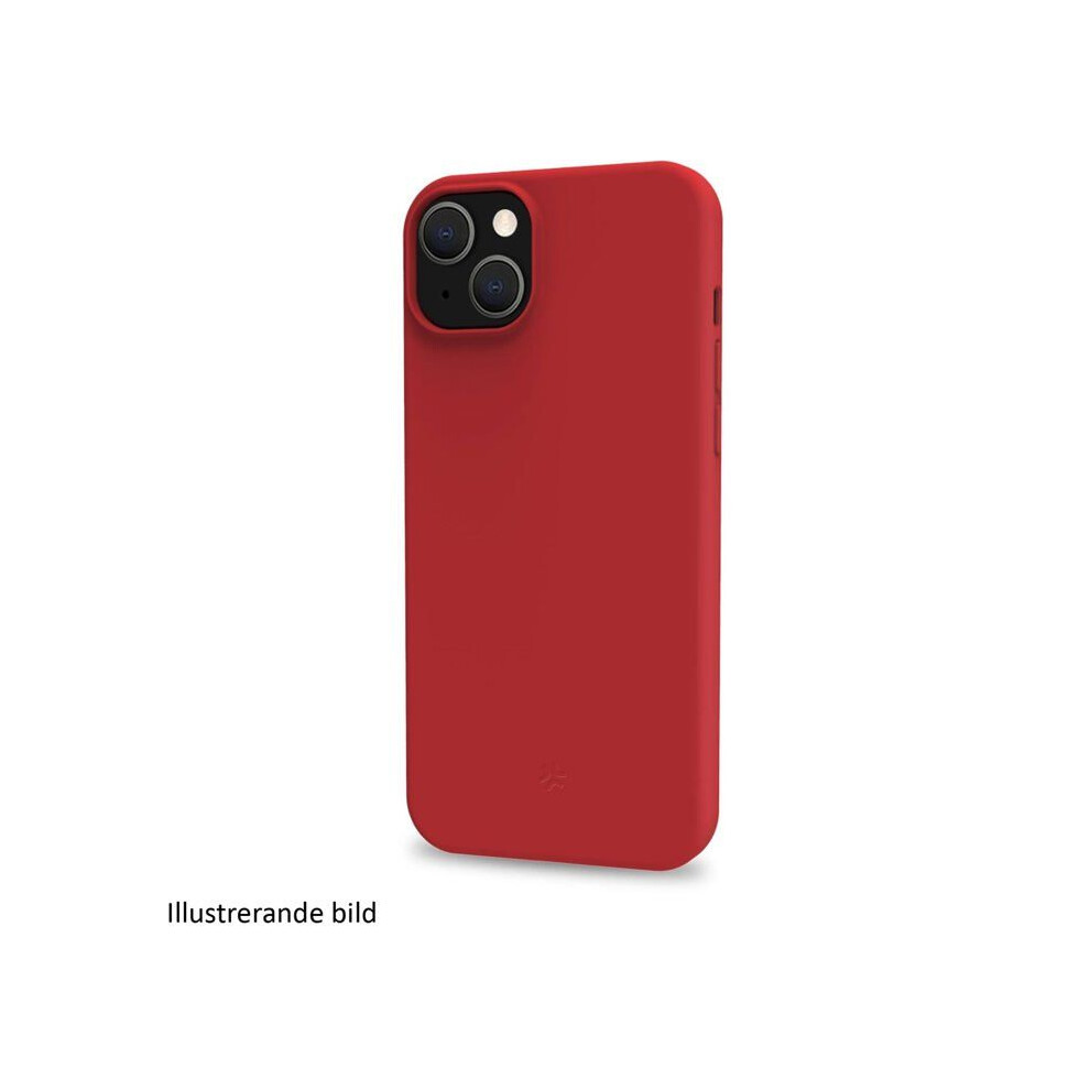 Celly Red Cromo Soft Rubber Case Iphone 16 Pro