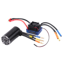 Borstelloze motor en ESC combiset, waterdicht en stofdicht: hoogwaardige 3650KV motor met 60A controller en nauwkeurig gebalanceerde rotor voor