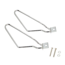 Motorrad-Satteltaschen-Halterungen für XL883/1200 HD1450/1584 Silber