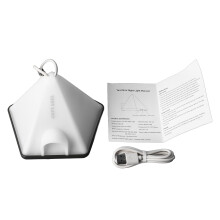 Bec LED Edison cu luminozitate reglabilă, reglabil, cu control inteligent al luminii, reîncărcabil prin USB, strălucire galbenă caldă, abajur