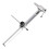 Bicycle Derailleur Hanger Alignment Gauge Repair Maintenance Tool for 1