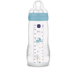 Biberão - MAM BABY - Easy Active - +6 meses - 330 ml - Chupeta fluxo X - Oceano