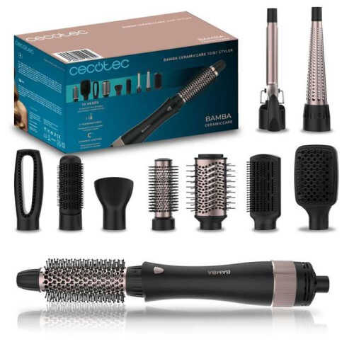 Cecotec Spazzola asciugante CeramicCare 10in1 Styler