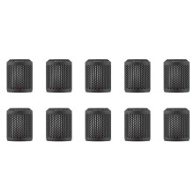 10X Convient pour Sèche-Cheveux HD01 HD03 HD08 Couvercle de Filtre Extérieur Anti-Poussière Accessoires D'Aspirateur Noir
