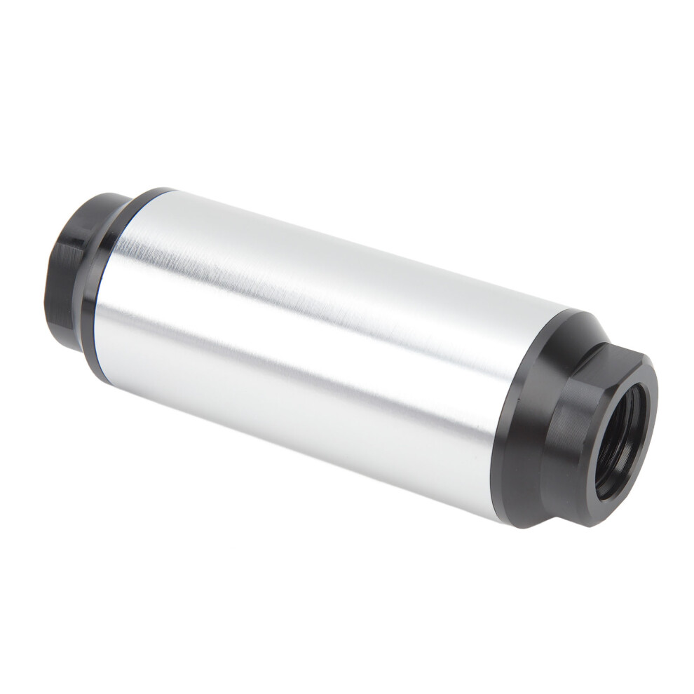 44Mm Aluminum Fuel Filter With An6 An8 Adapter - Universal Silver 4981370407797