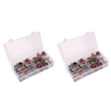 2 CAJA para Deutsch DT Serie Kit de Conector de Cable Impermeable DT06-2 3 4 6S DT04-2 3 4 6P Enchufe Sellado Automotriz