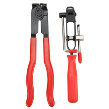 Comfortable Double Dipped Handle CV Joint Banding Tool With Crimping Clamp And Cooling System Compatible Functions High Temperature Heat Treated