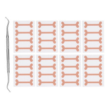 Advanced Ingrown Toenail Treatment Set, Stainless Steel File & Curved Spoon Design, Toenail Correction Patch for Fingernail Care (9pcs/set)