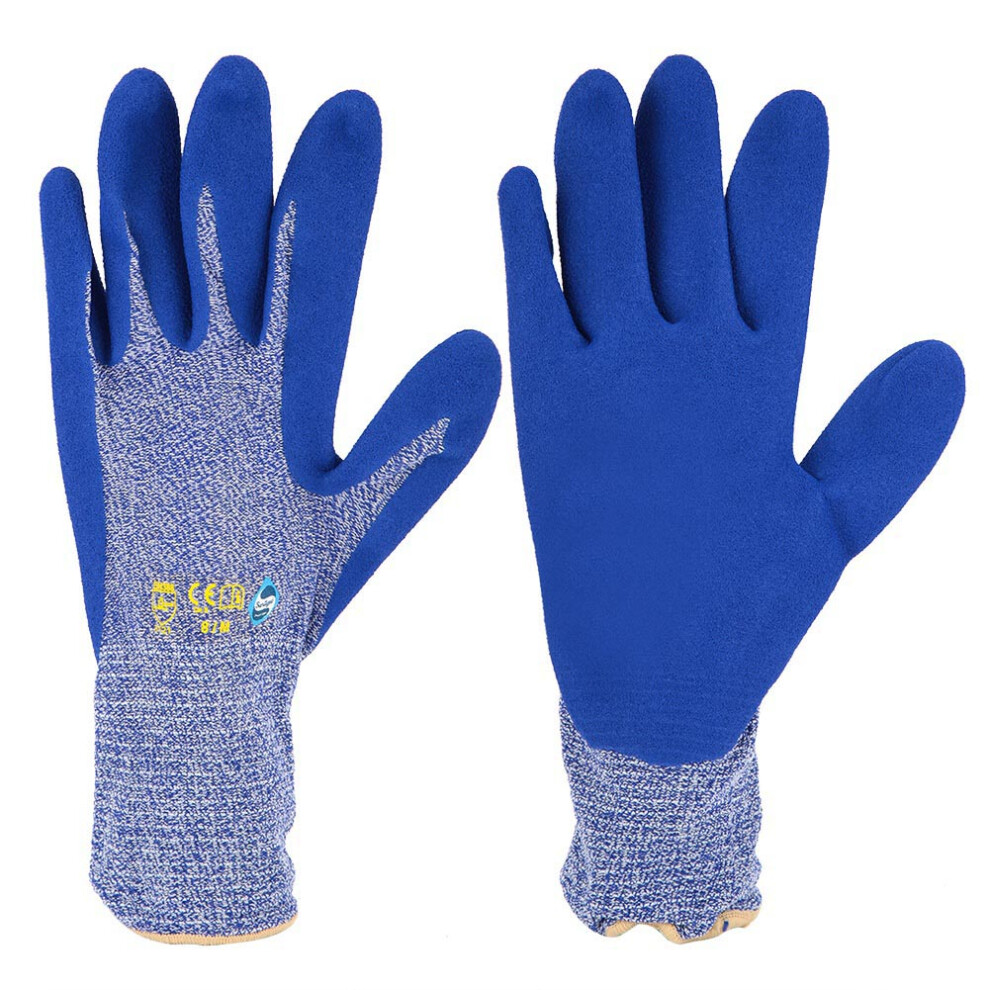 Non-Slip Nitrile Coated Work Gloves, Cut Resistant Gloves For Heavy Duty Tasks, Breathable Anti-Bacterial Surface, Ergonomic Design, Multi-Purpose Wor 9441426913993