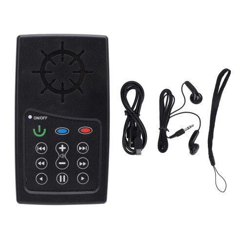 Solar Portable Scripture Audiobook Player 4GB Black with Multi-Language 1