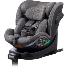 Seggiolino auto - BABYAUTO - SCUDDA GRIGIO DOBBY - Dalla nascita a 12 anni - 0-36 kg - I-Size - ISOFIX - Ruotabile 360 - ECE R129