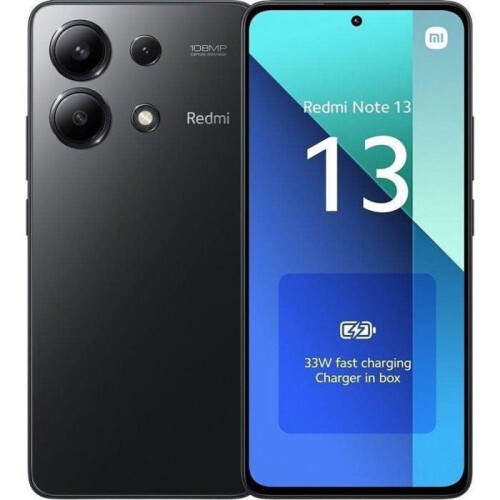 Xiaomi Redmi Note 13 Negro 6 GO + 128 GO